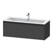 Duravit Waschtischunterschrank Ketho.2 121x48cm, graph ma, 1 Ausz., wandhängend