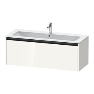 Duravit Waschtischunterschrank Ketho.2 121x48cm, we. hgl, 1 Auszug, wandhängend