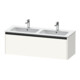Duravit Waschtischunterschrank Ketho.2 128x48x44cm, 1 Ausz., wandhängend, we. matt-1