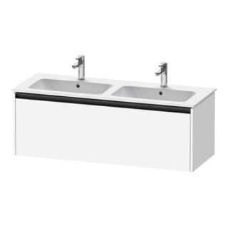 Duravit Waschtischunterschrank Ketho.2 128x48x44cm, 1 Ausz., wandhängend, weiß matt