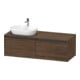 Duravit Waschtischunterschrank Ketho.2 140x55cm, B L, N dkl., 2 Ausz., wandhängend-1