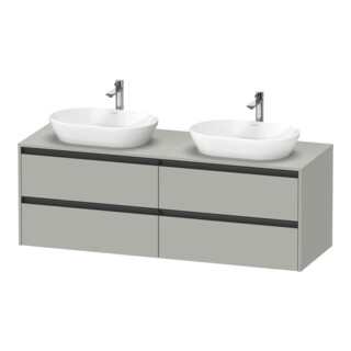 Duravit Waschtischunterschrank Ketho.2 160x55cm, B bs, bg ma, 4 Schub., wandhängend