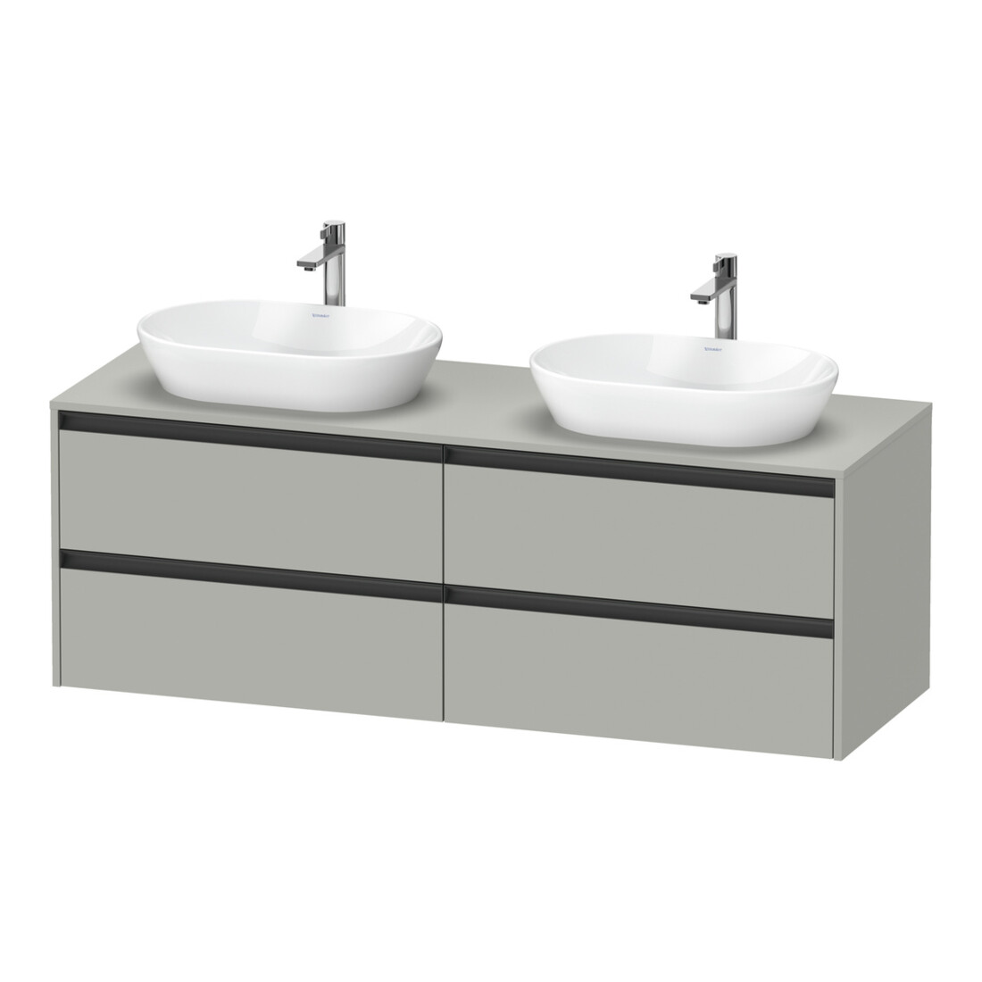 Duravit Waschtischunterschrank Ketho.2 160x55cm, B bs, bg ma, 4 Schub., wandhängend
