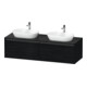 Duravit Waschtischunterschrank Ketho.2 160x55cm, B bs, Ei sw, 2 Ausz., wandhängend-1