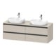 Duravit Waschtischunterschrank Ketho.2 160x55cm, B bs, Tau ma, 4 Schub., wandhängend-1
