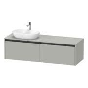 Duravit Waschtischunterschrank Ketho.2 160x55cm, B L, bg ma, 2 Ausz., wandhängend