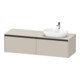 Duravit Waschtischunterschrank Ketho.2 160x55cm, B re, Tau ma, 2 Ausz., wandhängend-1