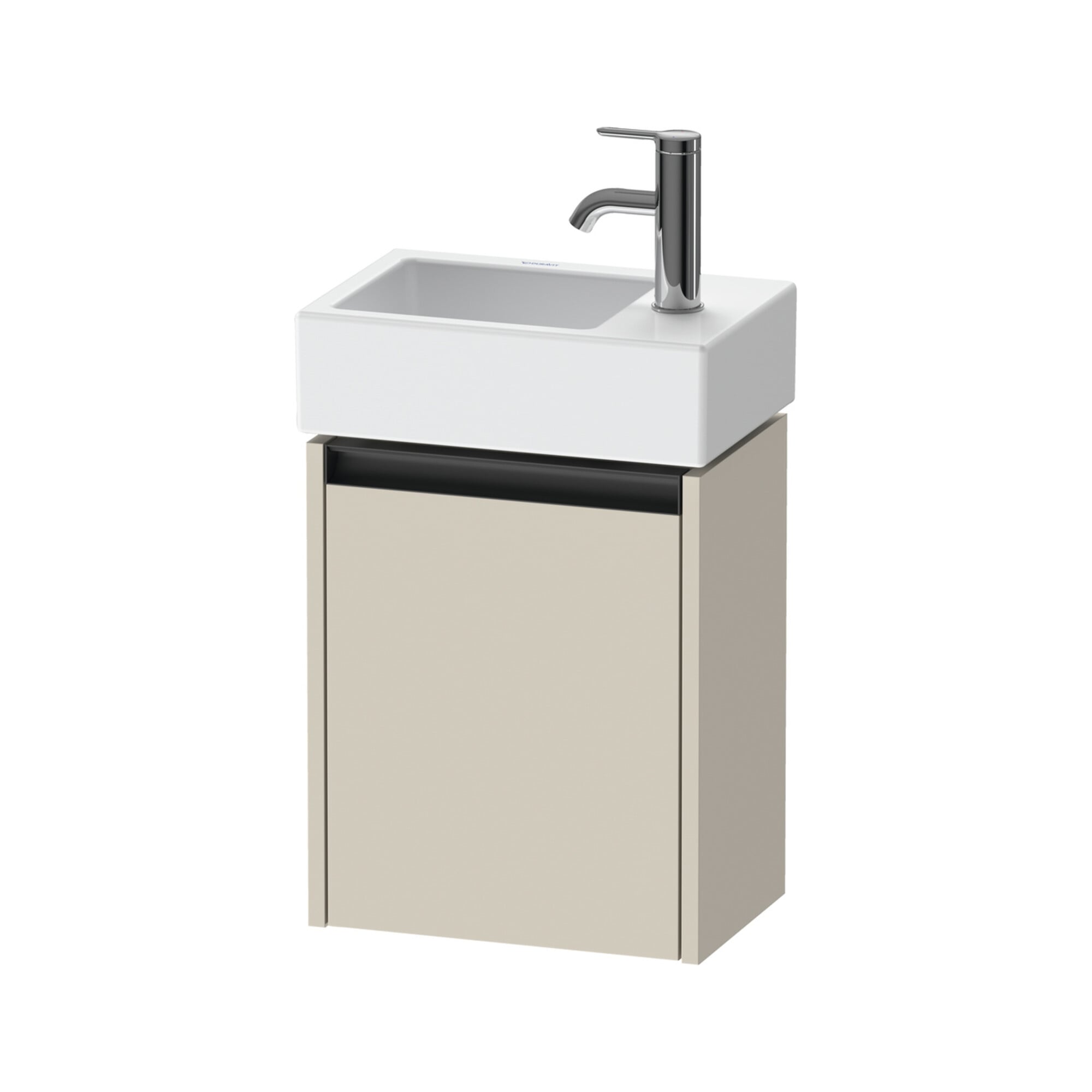 Duravit Waschtischunterschrank Ketho.2 36,4x23,8cm, An L, T matt, 1 Tür, wandhängend