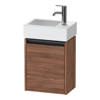 Duravit Waschtischunterschrank Ketho.2 36,4x23,8cm, An R, N Nat, 1 Tür, wandhängend