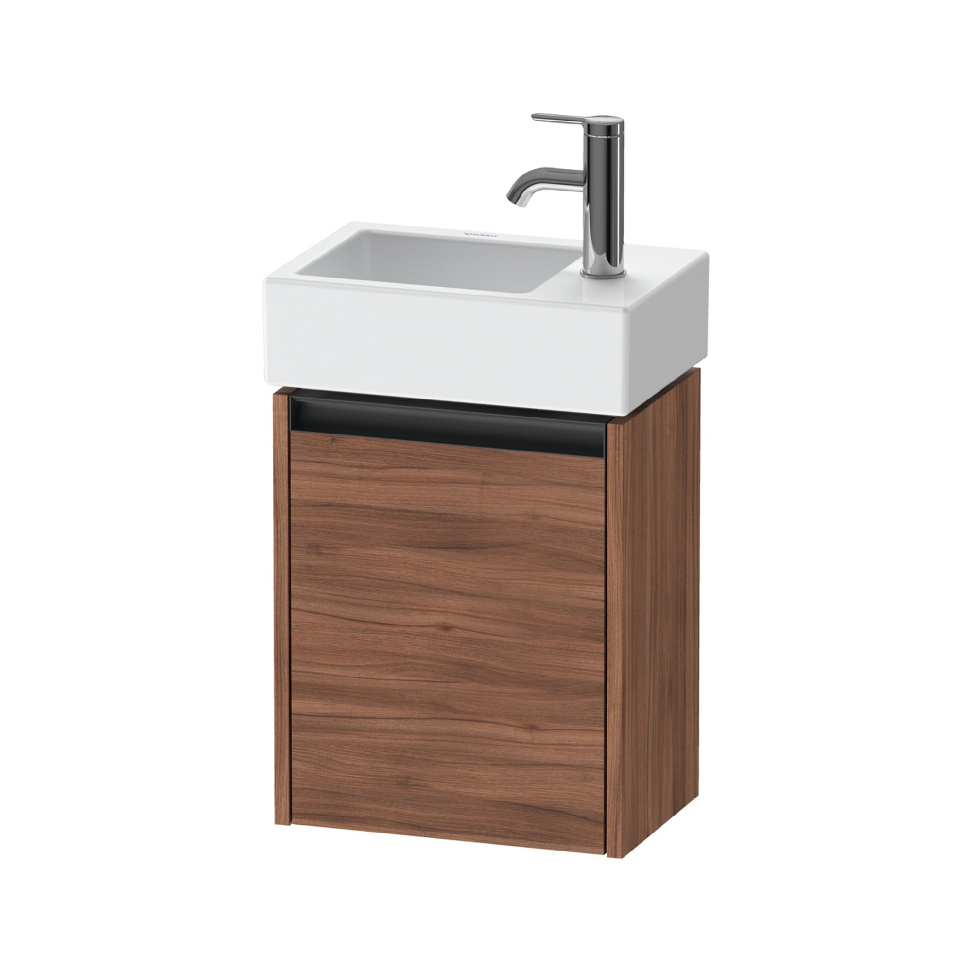 Duravit Waschtischunterschrank Ketho.2 36,4x23,8cm, An R, N Nat, 1 Tür, wandhängend