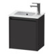 Duravit Waschtischunterschrank Ketho.2 41x29,2x44cm, 1 Tür, wd, An L, gra matt-1