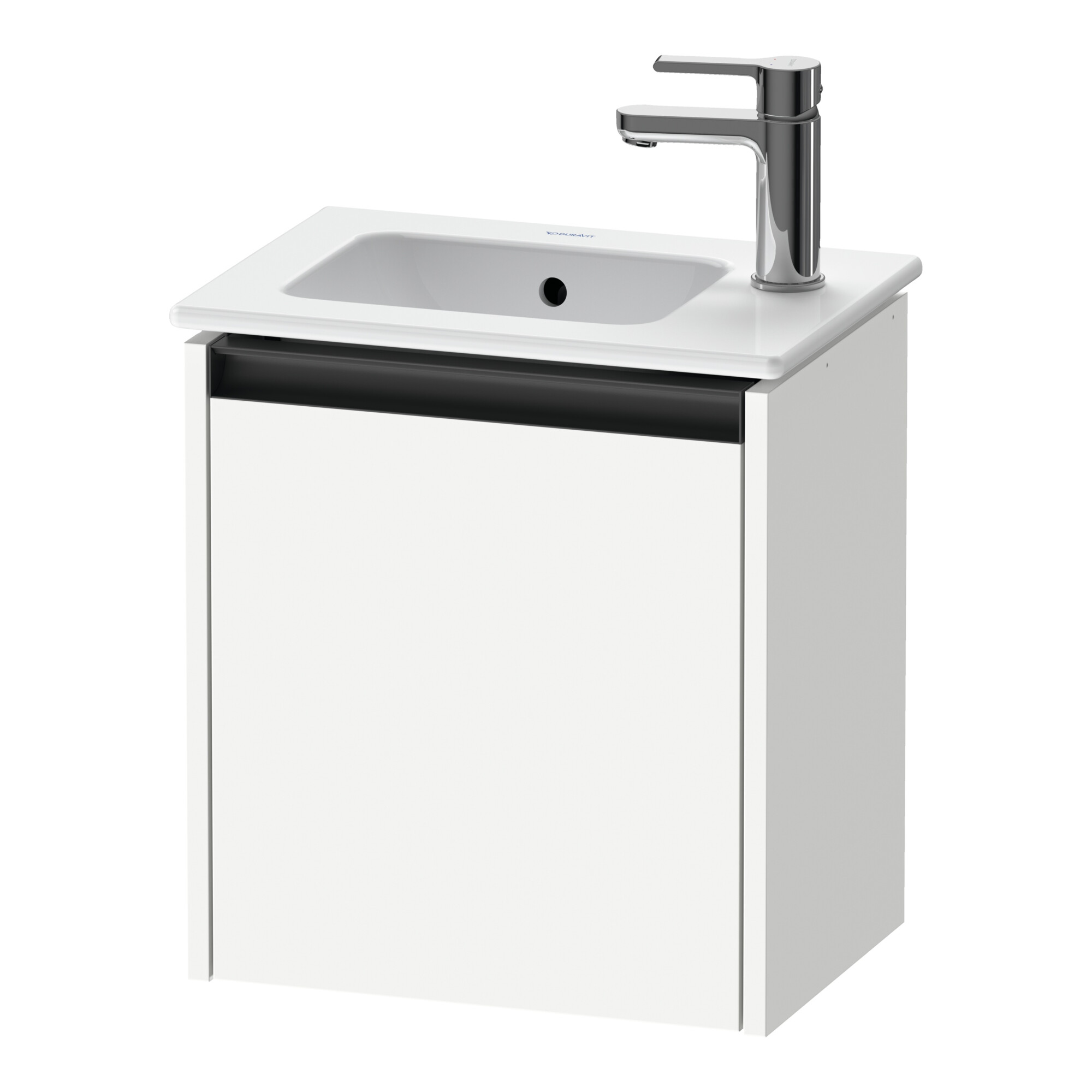 Duravit Waschtischunterschrank Ketho.2 41x29,2x44cm, 1 Tür, wd, An li, we. ma