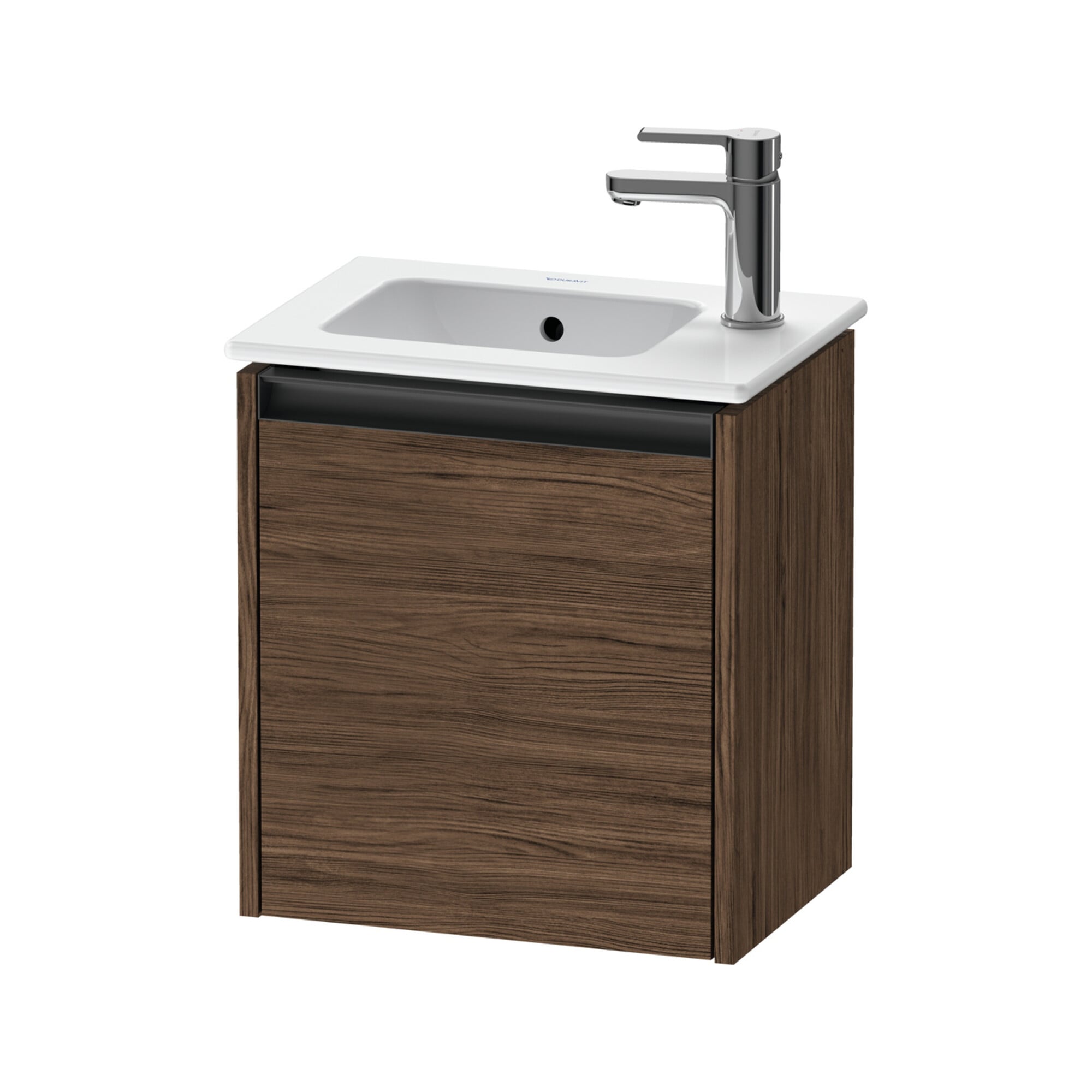 Duravit Waschtischunterschrank Ketho.2 41x29,2x44cm, 1 Tür, wd, An R, N dkl.