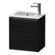 Duravit Waschtischunterschrank Ketho.2 41x29,2x44cm, 1 Tür, wd, An re, Ei sw-1