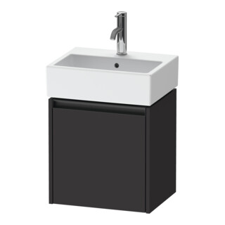 Duravit Waschtischunterschrank Ketho.2 43,4x33,8x44cm, 1 Tür, wd, An R, gra m