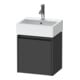 Duravit Waschtischunterschrank Ketho.2 43,4x33,8x44cm, 1 Tür, wd, An R, gra ma-1