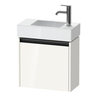 Duravit Waschtischunterschrank Ketho.2 48,4x23,8cm, An L, we. hgl, 1 Tür, wandhängend