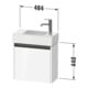 Duravit Waschtischunterschrank Ketho.2 48,4x23,8cm, An R, E marm., 1 Tür, wandhängend-3
