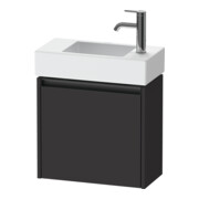 Duravit Waschtischunterschrank Ketho.2 48,4x23,8cm, An R, gra m, 1 Tür, wandhängend