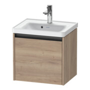 Duravit Waschtischunterschrank Ketho.2 48,4x37,5x44cm, 1 Ausz., wandhängend, Ei marm.
