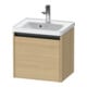 Duravit Waschtischunterschrank Ketho.2 48,4x37,5x44cm, 1 Ausz., wandhängend, Ei natur-1