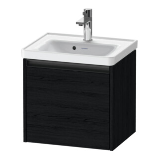 Duravit Waschtischunterschrank Ketho.2 48,4x37,5x44cm, 1 Ausz., wandhängend, Ei sw