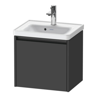 Duravit Waschtischunterschrank Ketho.2 48,4x37,5x44cm, 1 Ausz., wandhängend, graph ma