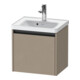 Duravit Waschtischunterschrank Ketho.2 48,4x37,5x44cm, 1 Ausz., wandhängend, leinen-1