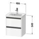 Duravit Waschtischunterschrank Ketho.2 48,4x37,5x54,9cm, 2 SBK, wandhängend, bas. ma-3