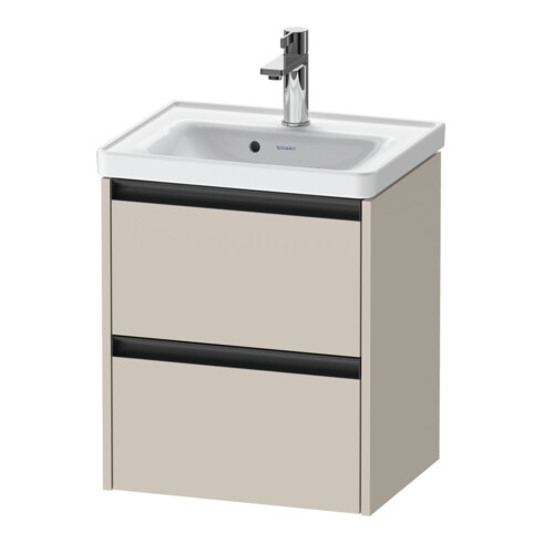 Duravit Waschtischunterschrank Ketho.2 48,4x37,5x54,9cm, 2 SBK, wandhängend, Tau ma
