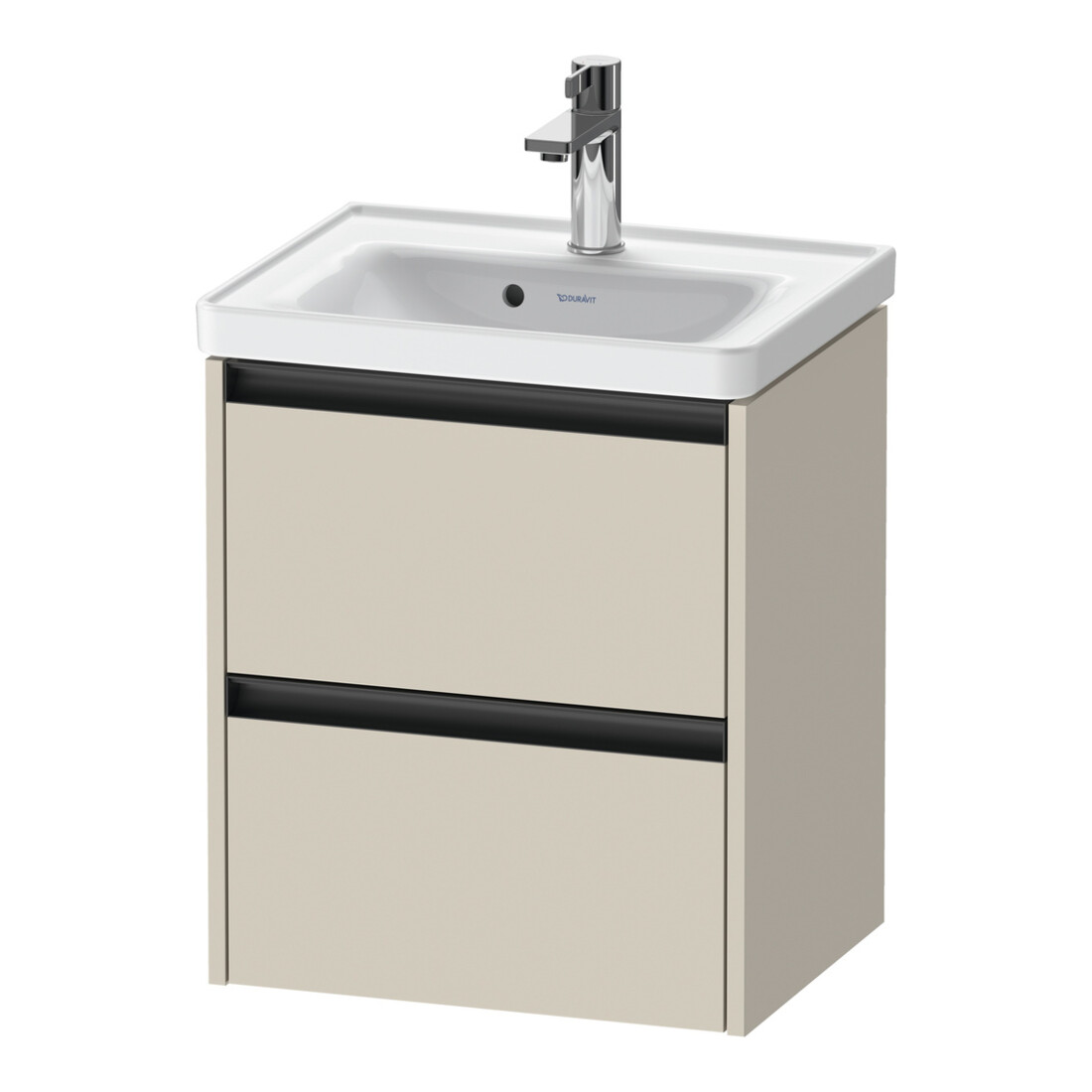 Duravit Waschtischunterschrank Ketho.2 48,4x37,5x54,9cm, 2 SBK, wandhängend, Tau matt