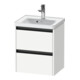 Duravit Waschtischunterschrank Ketho.2 48,4x37,5x54,9cm, 2 SBK, wandhängend, we. ma