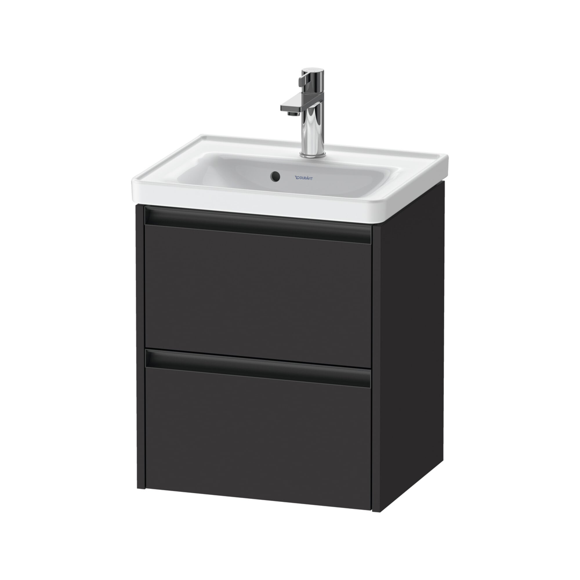 Duravit Waschtischunterschrank Ketho.2 48,4x37,5x54,9cm, 2 SBK, wd, graph matt