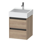 Duravit Waschtischunterschrank Ketho.2 48,4x46cm, Ei marm., 2 Schub., wandhängend-1