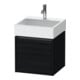 Duravit Waschtischunterschrank Ketho.2 48,4x46cm, Ei sw, 1 Auszug, wandhängend-1