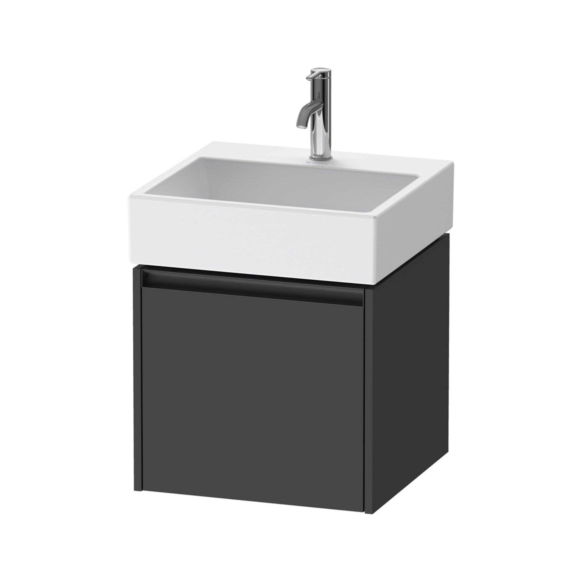 Duravit Waschtischunterschrank Ketho.2 48,4x46cm, graph ma, 1 Ausz., wandhängend