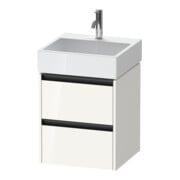 Duravit Waschtischunterschrank Ketho.2 48,4x46cm, we. hgl, 2 Schub., wandhängend-1
