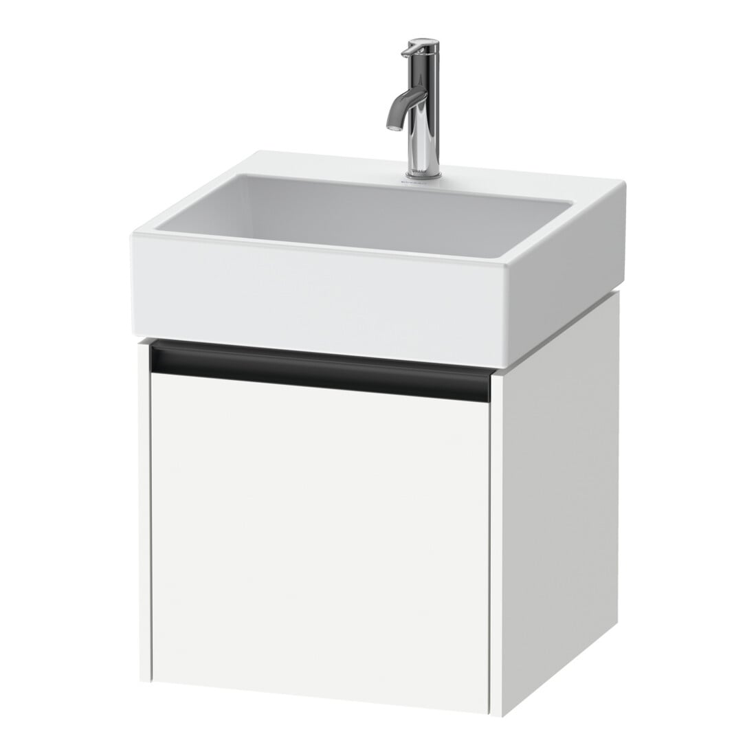 Duravit Waschtischunterschrank Ketho.2 48,4x46cm, we. ma, 1 Auszug, wandhängend