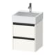 Duravit Waschtischunterschrank Ketho.2 48,4x46cm, we. matt, 2 Schub., wandhängend-1