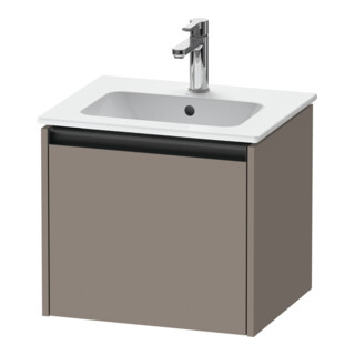Duravit Waschtischunterschrank Ketho.2 51x42x44cm, 1 Ausz., wandhängend, basalt matt