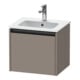 Duravit Waschtischunterschrank Ketho.2 51x42x44cm, 1 Ausz., wandhängend, basalt matt-1