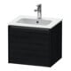 Duravit Waschtischunterschrank Ketho.2 51x42x44cm, 1 Ausz., wandhängend, Ei schwarz-1