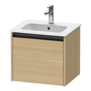 Duravit Waschtischunterschrank Ketho.2 51x42x44cm, 1 Ausz., wandhängend, eiche natur