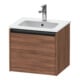 Duravit Waschtischunterschrank Ketho.2 51x42x44cm, 1 Ausz., wandhängend, Nussb natur-1
