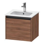 Duravit Waschtischunterschrank Ketho.2 51x42x44cm, 1 Ausz., wandhängend, Nussb natur