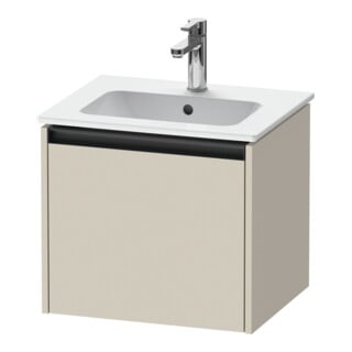Duravit Waschtischunterschrank Ketho.2 51x42x44cm, 1 Ausz., wandhängend, Tau matt