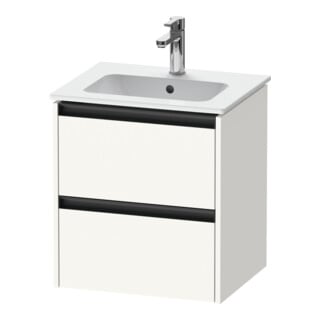 Duravit Waschtischunterschrank Ketho.2 51x42x54,9cm, 2 Schub., wandhängend, we. matt