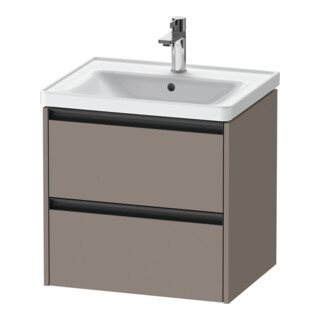 Duravit Waschtischunterschrank Ketho.2 58,4x45,5cm, bas. ma, 2 Schub., wandhängend
