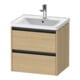 Duravit Waschtischunterschrank Ketho.2 58,4x45,5cm, Ei Nat, 2 Schub., wandhängend-1