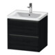 Duravit Waschtischunterschrank Ketho.2 58,4x45,5cm, Ei sw, 2 Schub., wandhängend-1